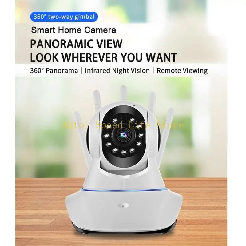 

02DA 1080P Wireless IP Camera 2.4G WIFI Camera PTZ Security Camera Baby Monitor Supports Motion Detection