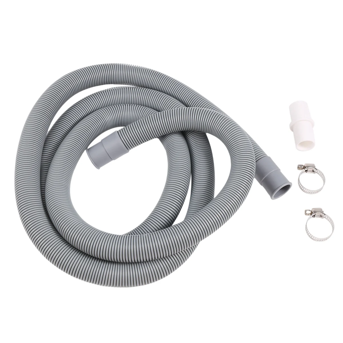Drain hoseDrain Hose Extension for Washing Machines,2M Drain Hose Universal Washing Machine Hose,Drain Hose Dishwasher Extension
