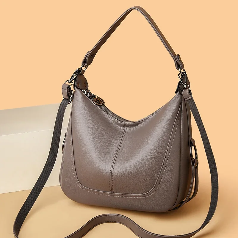 

Роскошные женские дизайнерские сумки большой емкости из искусственной кожи, сумки через плечо для женщин, модные женские сумки на плечо из мягкой кожи