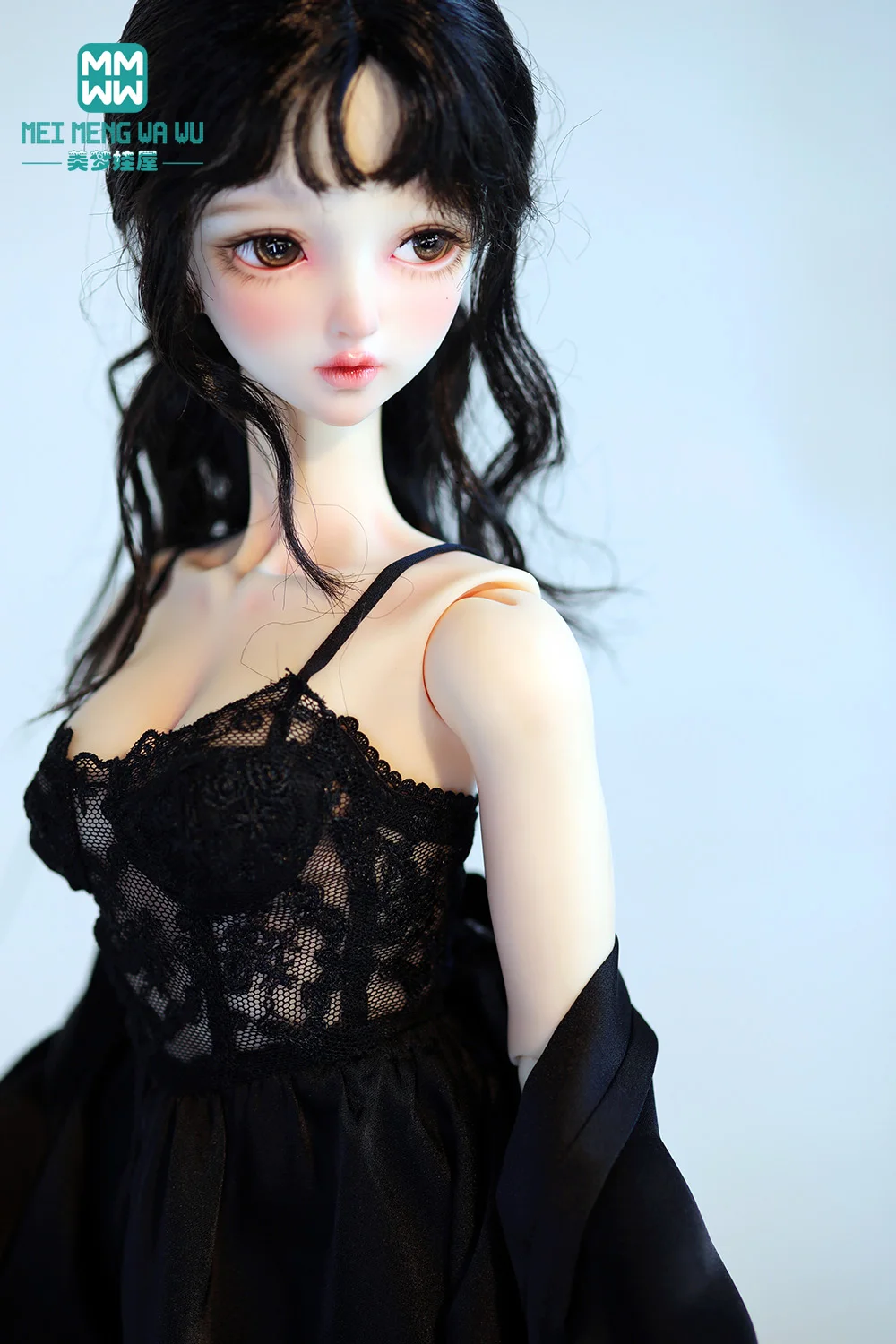 

Одежда для куклы Модный шелковый халат подходит для 60 см 1/3 BJD DD SD подарок для девочек