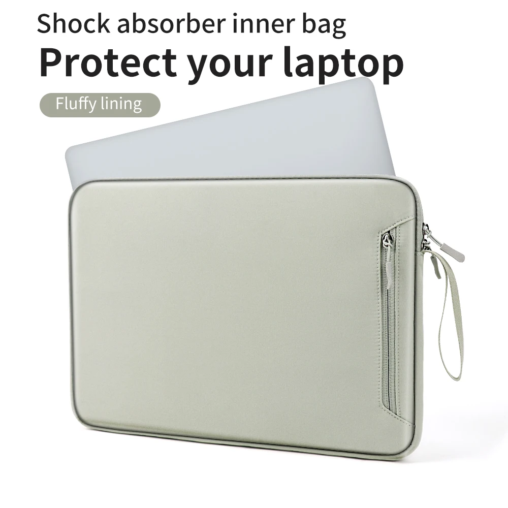 

Laptop Bag 13 14 15 16 inch For Macbook Air Pro M1 M2 M3 M4 Sleeve Cover Waterproof For Xiaomi Huawei Dell Lenovo Notebook Case