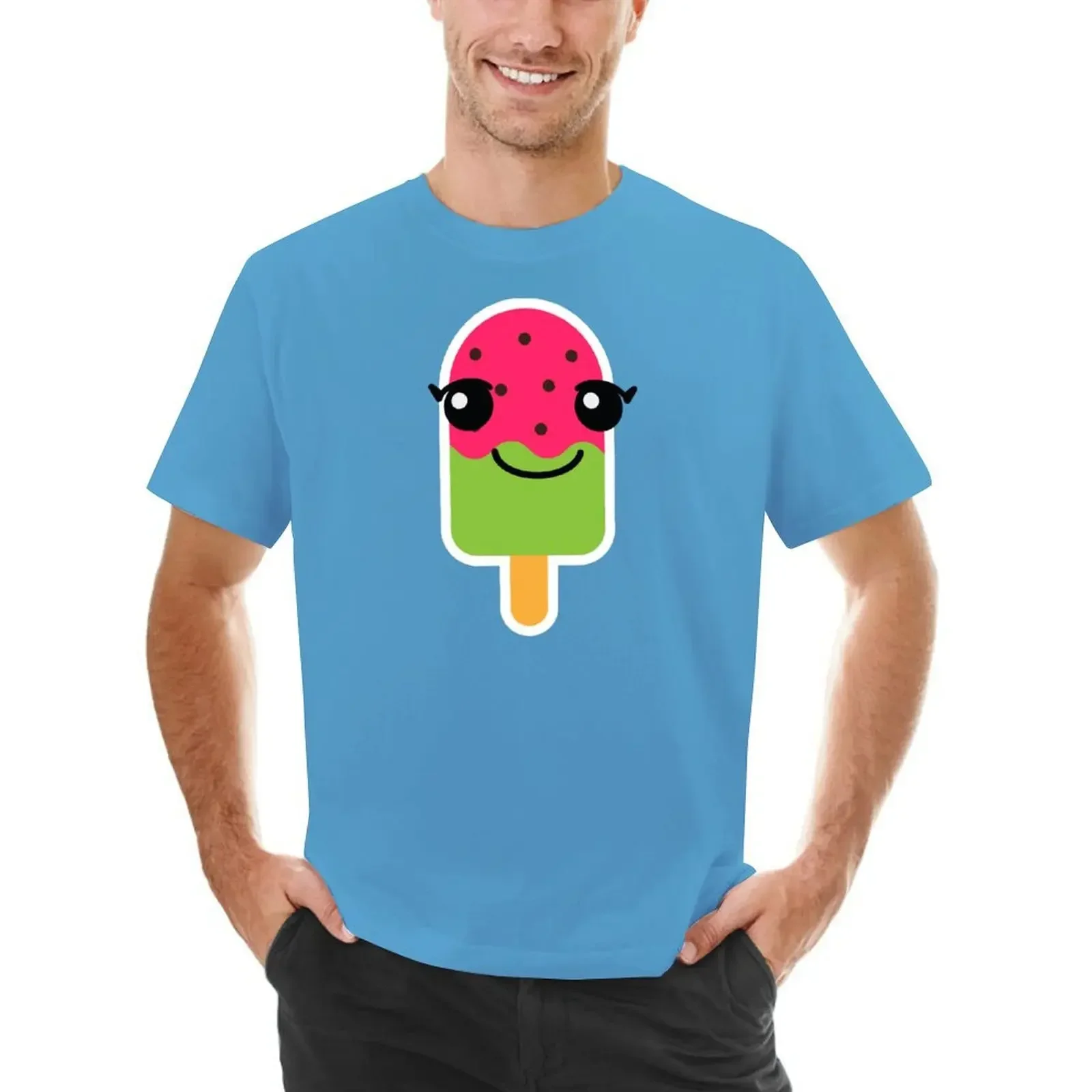 

Hello Summer Watermelon T-shirt quick-drying tees fitted t shirts for men