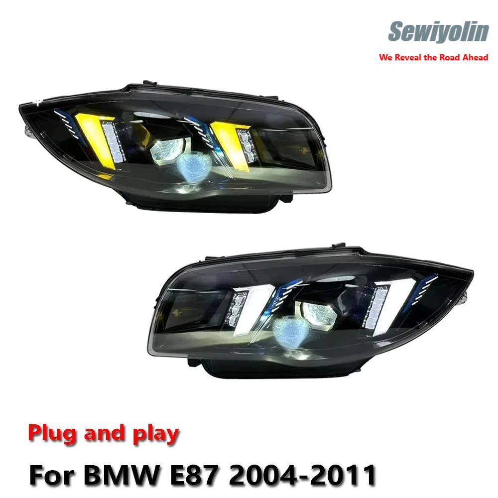 

Car LED Headlight Lamps For BMW E87 2004-2011 Fog DRL Brake Turn Signal Lamp Plug And Play