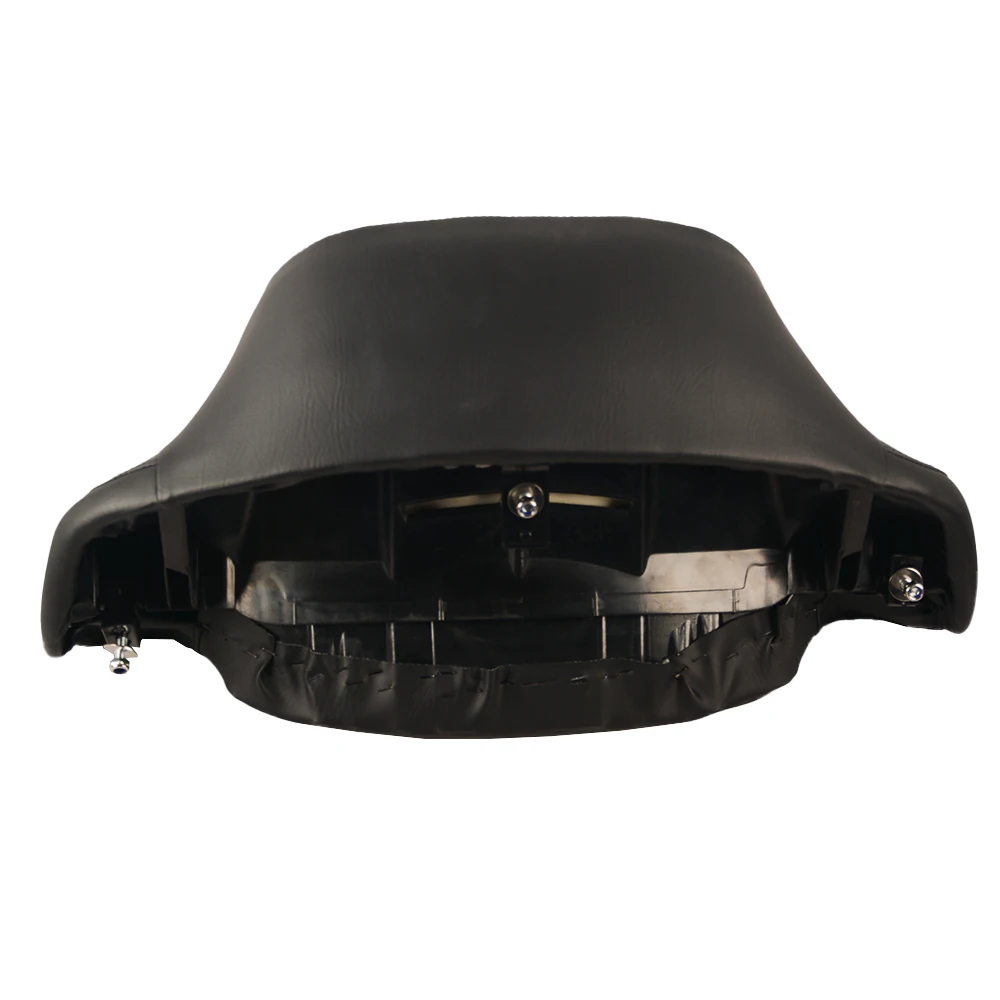 Motorcycle Accessories Black Diamond King Backrest Pad for Harley Davidson Touring Road Glide Road King 2014-2025 Soft - Image 6