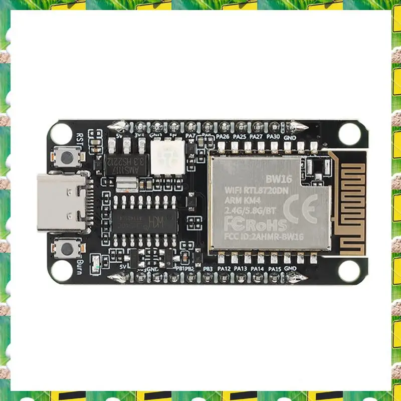 3C Electron BW16-Kit บอร์ดพัฒนา RTL8720DN Dual-Band Wi-Fi Low-Power Bluetooth BLE โมดูลอินเทอร์เฟซ Type-C, BW16-Kit Develo