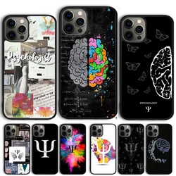 Psychologist Profession Psychology Phone Case Cover For iPhone 17 Air 15 16 11 13 14 Pro Max 12 Plus Max Fundas