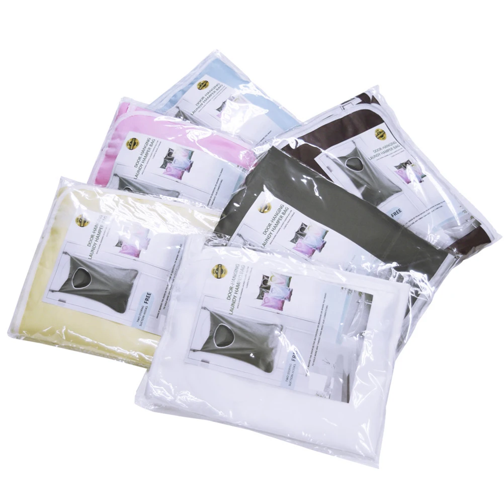 

75X54Cm Canvas Laundry Storage Bag Door Hanging Organizer For Bedroom Bathroom Dorm Foldable Clothes Hamper With Zipper Bottom