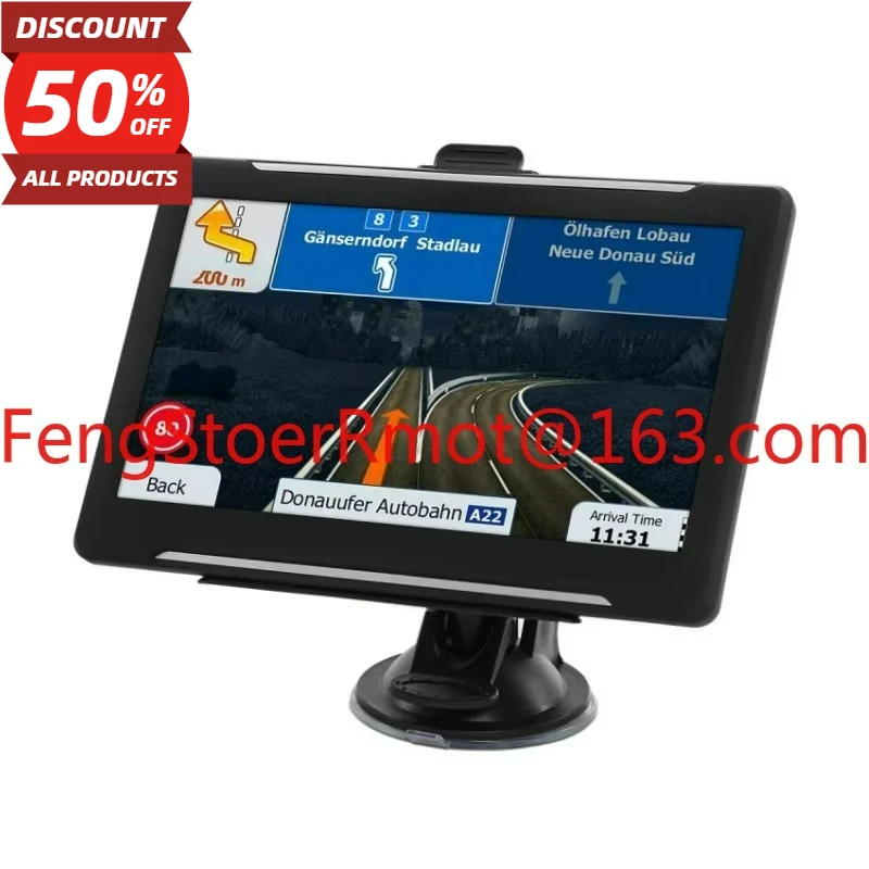 7-дюймовый большой экран, система глобального позиционирования, навигация, автомобиль, грузовик, Wince 6,0, 256 м, 8 ГБ, BT AVIN, передатчик, сенсорный экран