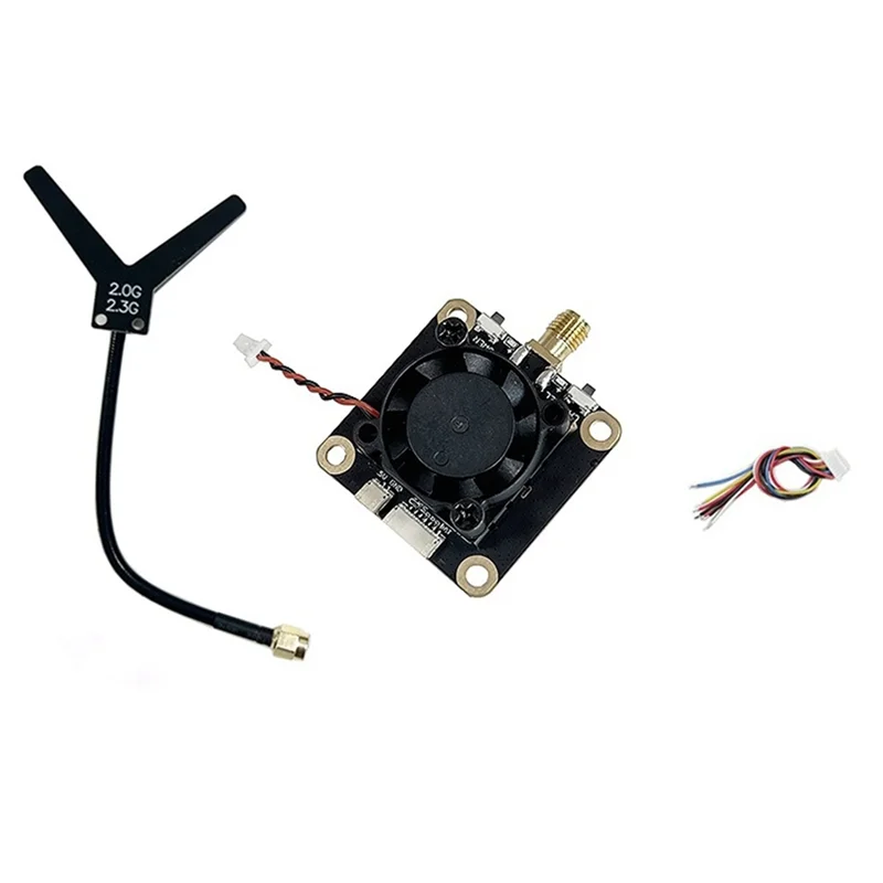 QWE-2G-2.2G 1.6W FPV VTX 8CH FPV 비디오 송신기 수신기 모듈 Fatshark Skyzone FPV 고글용 PAL/NTSC 7-36V