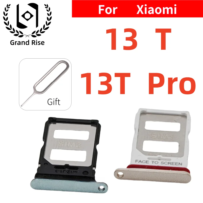 

Для Xiaomi 13T Mi13T Mi13TPro держатель лотка для SIM-карты адаптер Micro SD держатель ящика для чипа карты