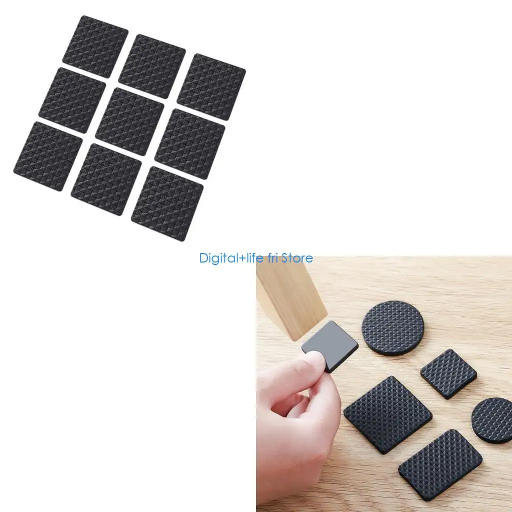 E06D Anti Slip Protectors with Enhances Frictions for Secure Placement Reducing Noise