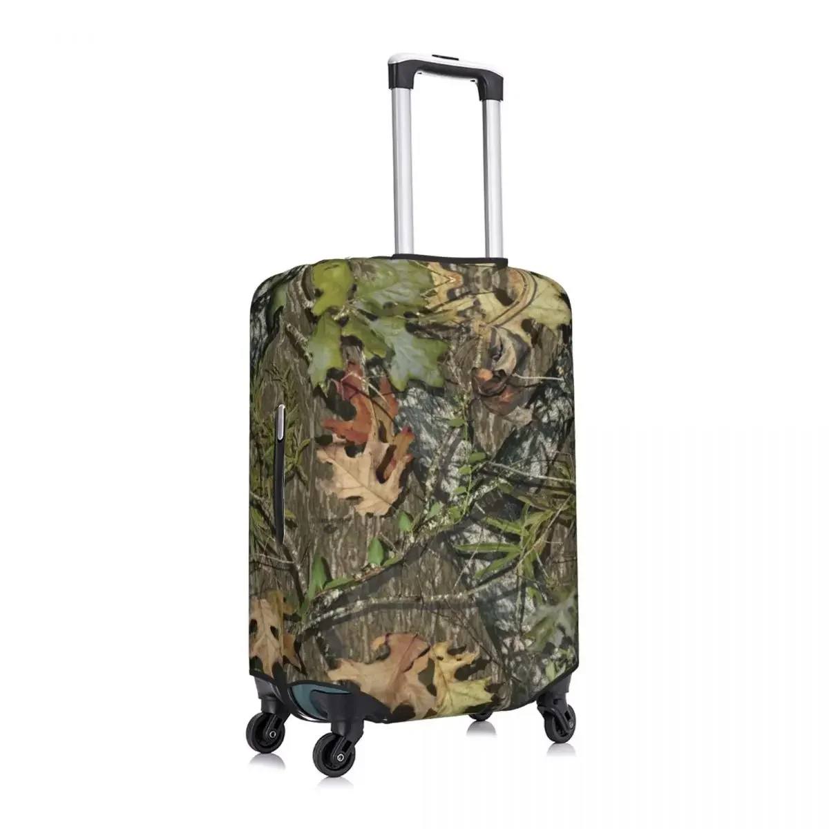 Custom Real Tree Camouflage Camo Pattern Luggage Cover Protector Cute Travel Suitcase Protective Cover for 18-32 Inch