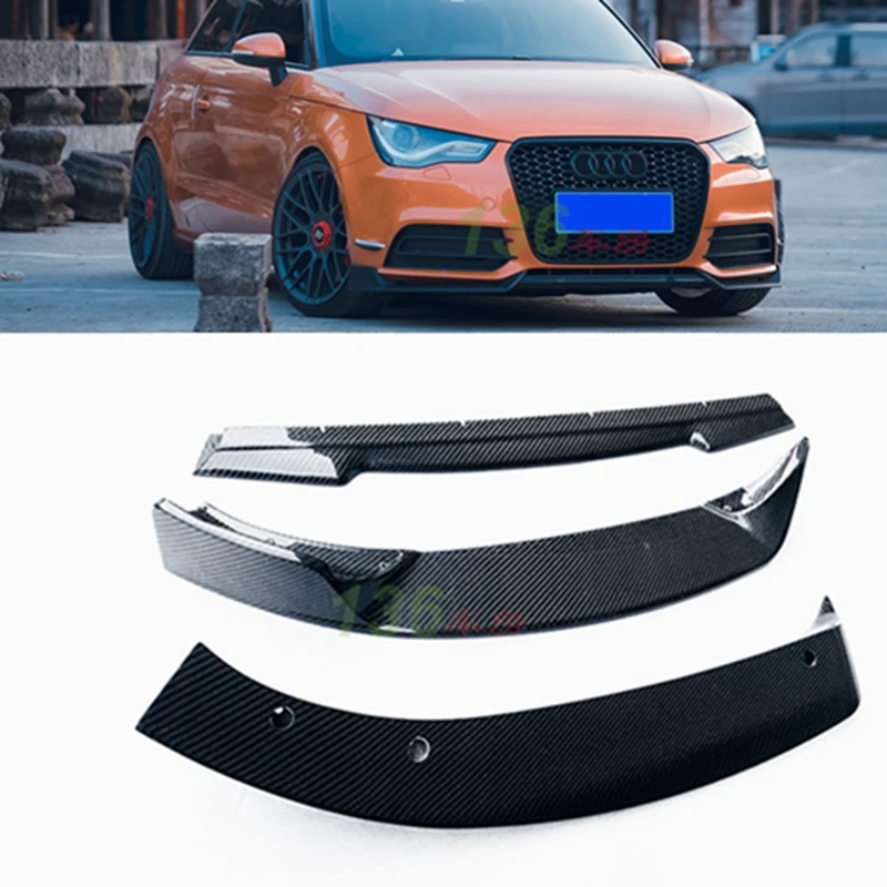 For Audi A1 Regular Edition 2011-2014 carbon fiber / FRP front lip body kit spoiler