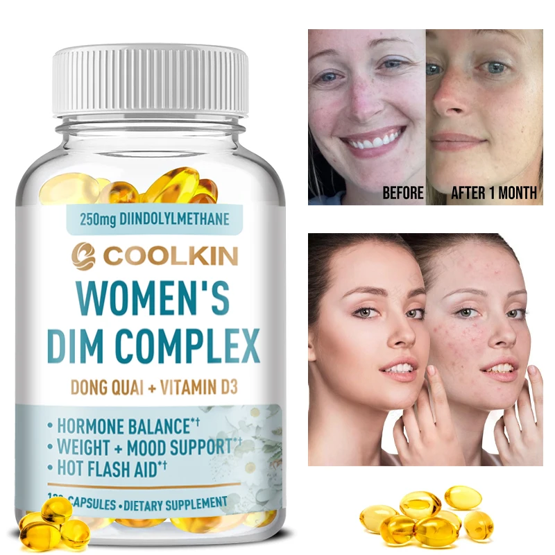 

DIM Supplement for Women - Promotes Women's Health, Hormone Balance, Menopause Support, Antioxidant Protection