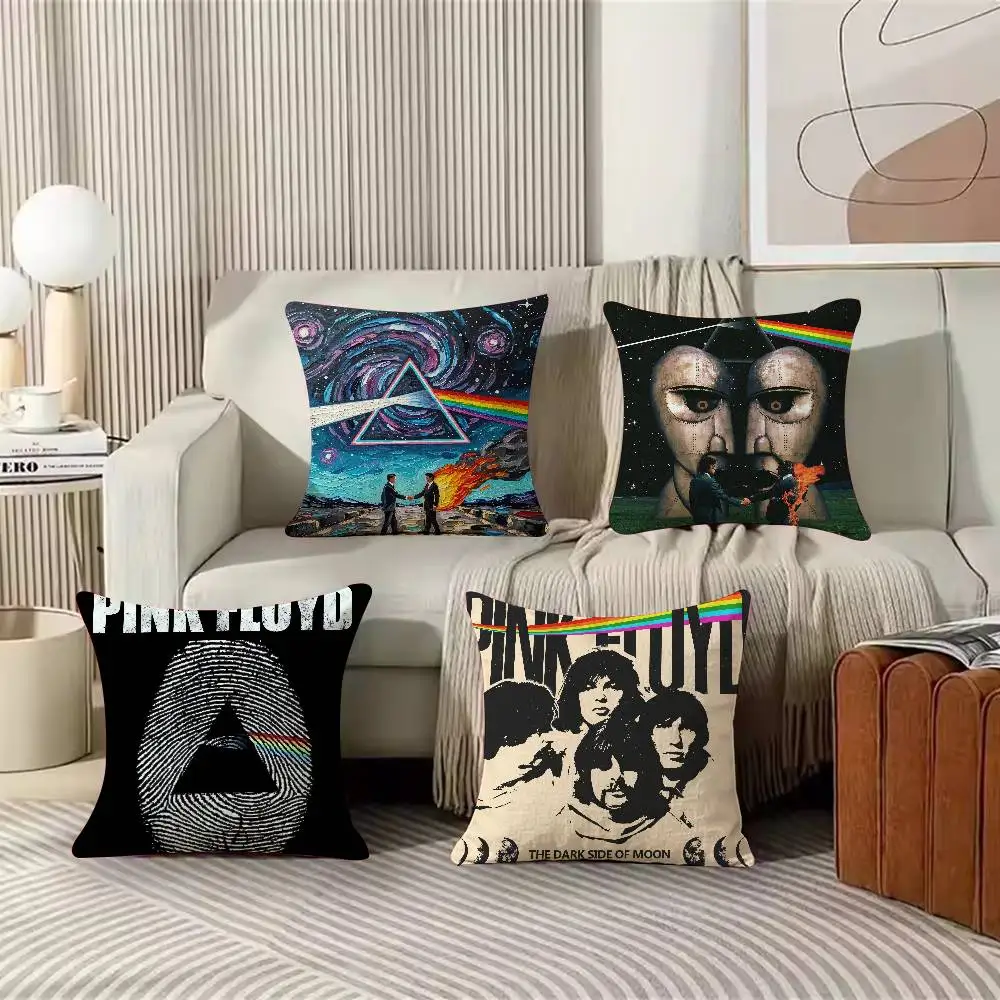 Cool Band P-Pink HOT F-Floyd Music pillow cover sofa cushion cover home room Living Room decoration gift