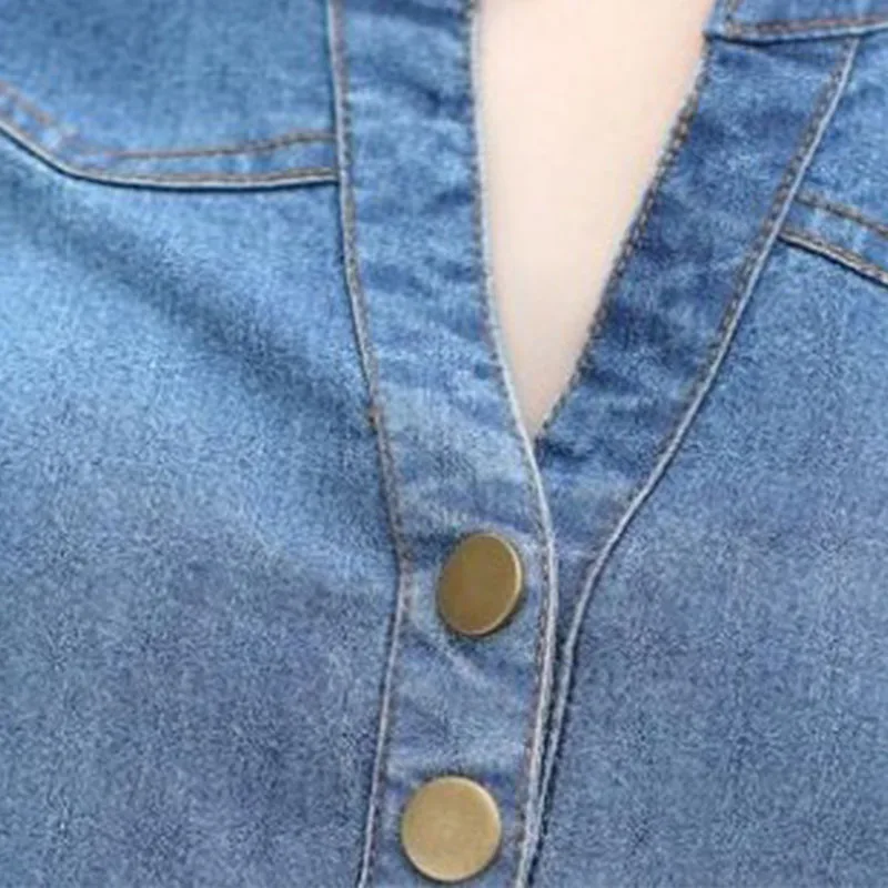 

Элегантное летнее женское мини-платье больших размеров с короткими рукавами, повседневные свободные однотонные рабочие платья трапециевидной формы с v-образным вырезом, Vestidos