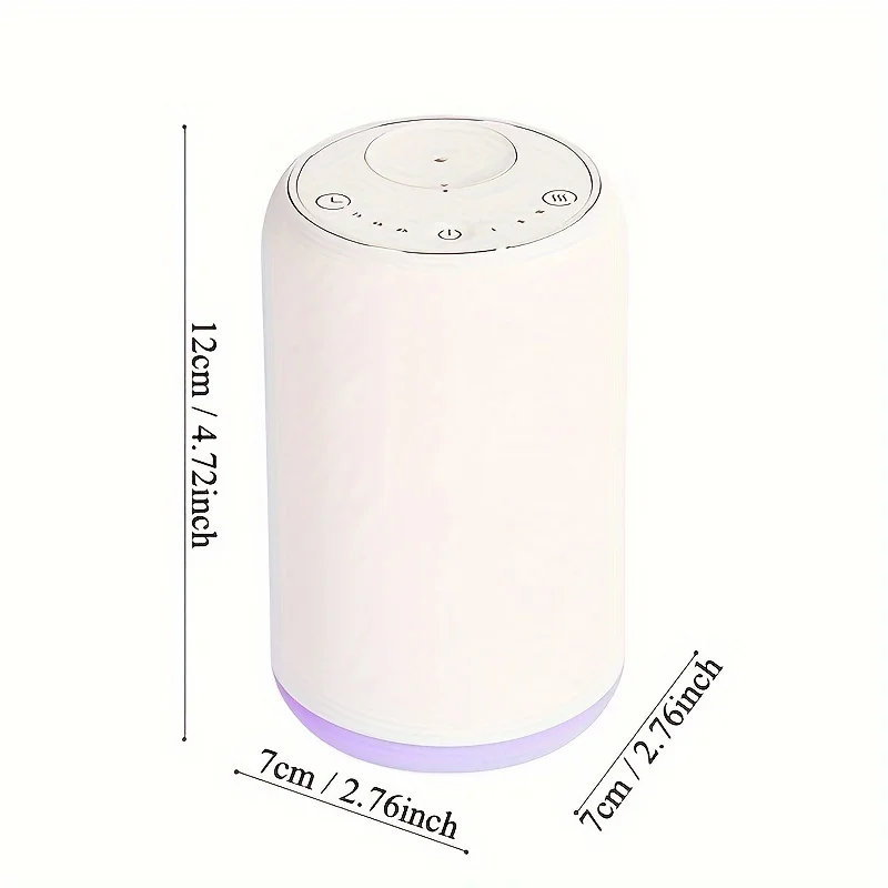 

1pc Portable Cool Mist Humidifier, 6.76oz Cool Multi-color Cup Air Humidifier, Desktop Humidifier, Room Office Desk Air Purifie