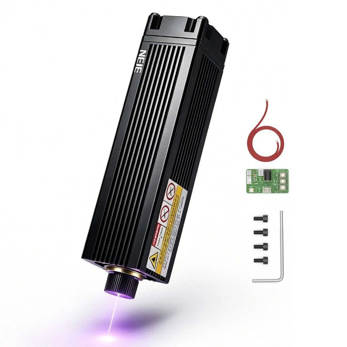 NEJE B30635 500mW 405nm Diode Laser Module for Text Engraving on Paper & Plastic - 12V