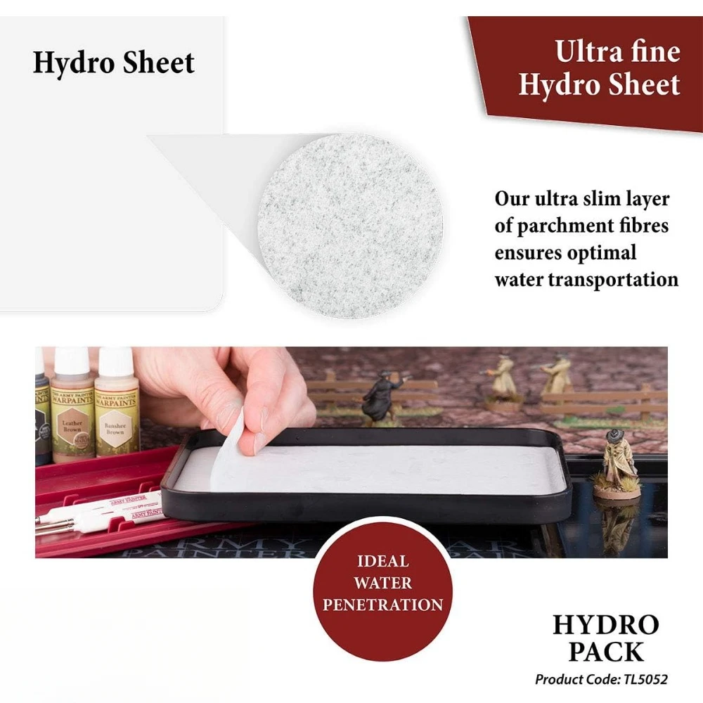 Hydro Pack Palettenpapier für Acrylfarbe