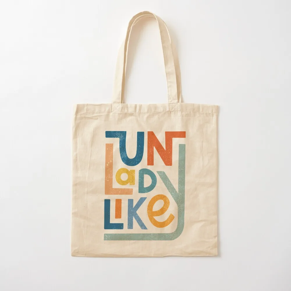 

UNLADYLIKE Tote Bag ecological bags Women's beach bags Canvas Tote Bag