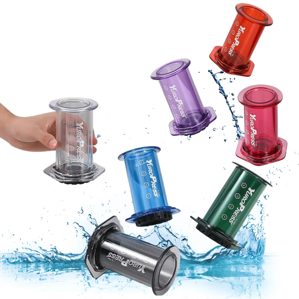 ماكينة صنع قهوة اسبريسو المحمولة ايرو الفرنسية الصحافة أدوات باريستا إبريق قهوة الهواء الصحافة بالتنقيط ماكينة القهوة مرشحات ورقة 64mm100pcs #6