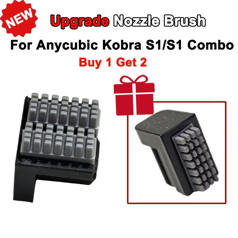 

For Anycubic Kobra S1 Nozzle Wiper More durable Nozzle Brush Kobra S1 Combo Hotend Spare Parts Cleaning Tool Printer Accessory