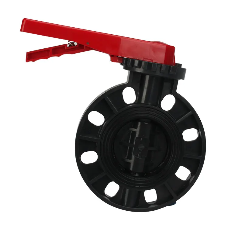 Pikes Low Price Pipe Fitting PVC Valve Butterfly Valve for Industry Application