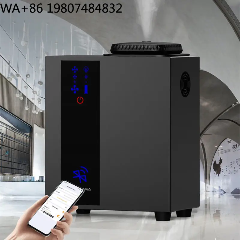 HVAC Waterless Fragrance Nebulizer Smart App Connect Scent Diffuser Pure Essential Oil Sprayer Large Area Scenting For