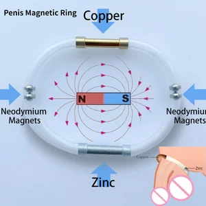 إيراتو مكبر حلقة القضيب للرجال ، بدون مضخات ، علاج مغناطيسي ، تدليك التحفيز ، تأخير القذف ، 1 قطعة أفضل 6 خاتم قضيب مغناطيسي مبيعا - رقم 1