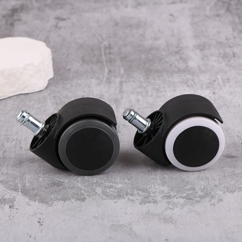 Roda Kastor putar Universal 2 inci, pengganti kursi game, kursi kantor, perangkat keras furnitur