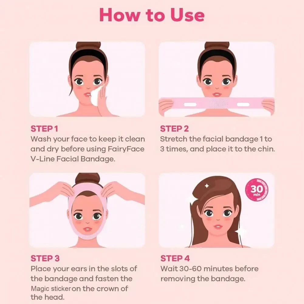 ผู้หญิง Face Slimming BANDAGE Face Lifting Band V Line Shaper Chin Cheek Lift UP เข็มขัดนวดหน้า Beauty Skin Care เครื่องมือ