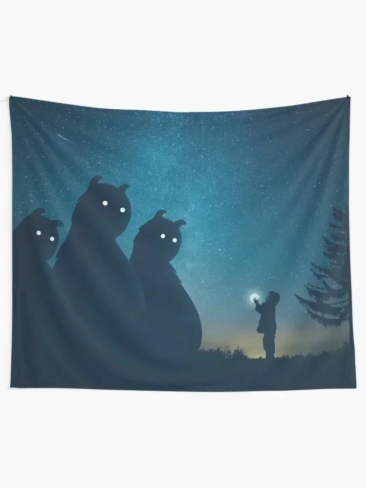 

The Gift (blue) Tapestry Aesthetic Home Decor Cute Decor Tapestry