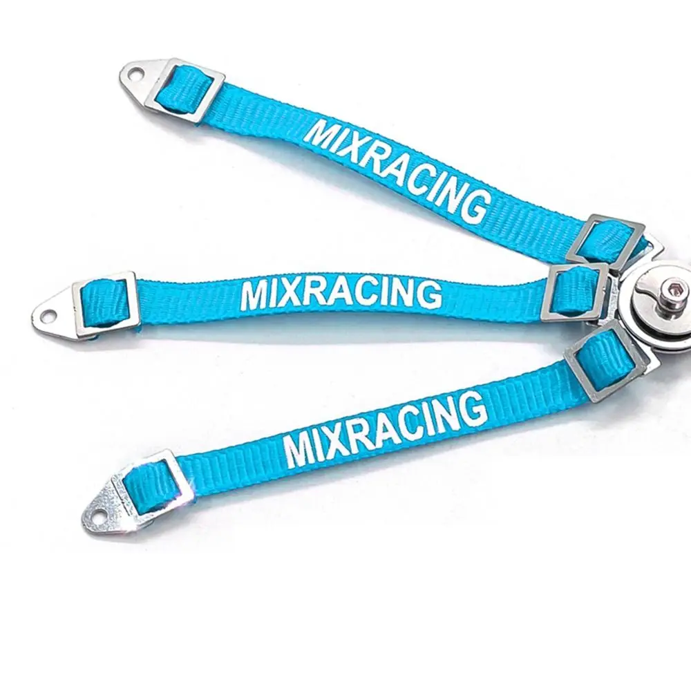 1/10 RCクローラーカー用シミュレーション安全シートベルト、ドライバーシートベルト、シートベルト