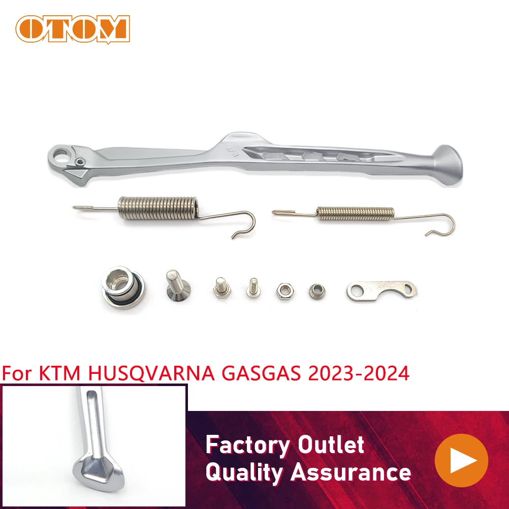 

Motorcycle Parking Side Stand Footrest Bracket For KTM EXC XCW XCF HUSQVARNA FE TX GASGAS EXF 125 250 300 350 450 2024 Kickstand