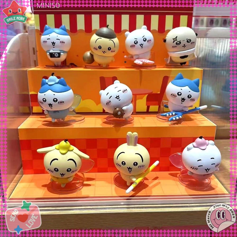 Miniso Box Chijiyi Happy Partner Series Decorazioni e accessori per scrivania fatti a mano