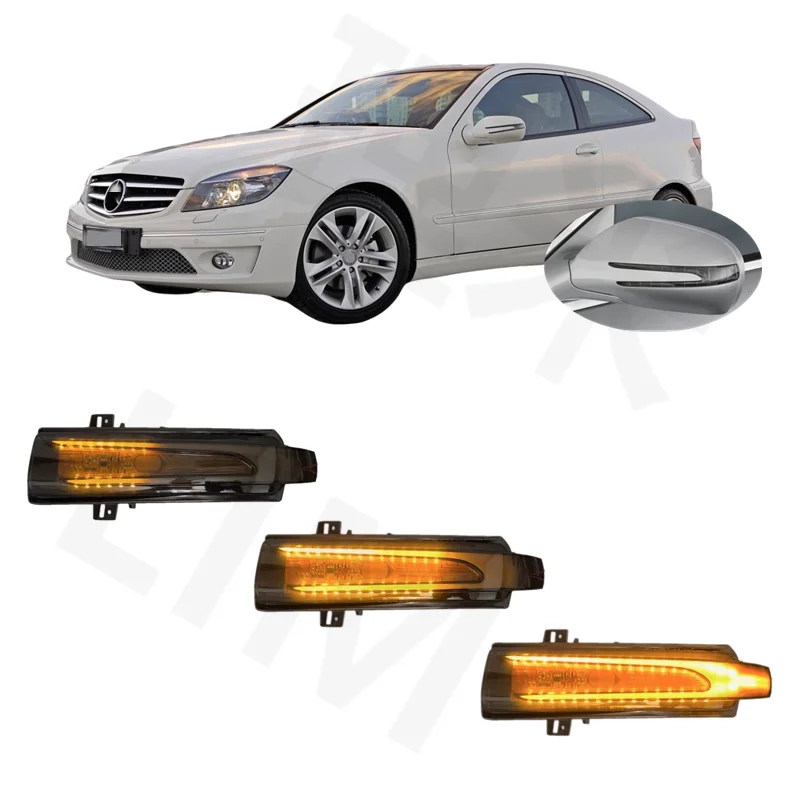 

Для Mercedes Benz E Class W207 C207 Facelift 2009 2010, динамический светодиодный последовательный поворотник, боковое зеркало, указатель поворота