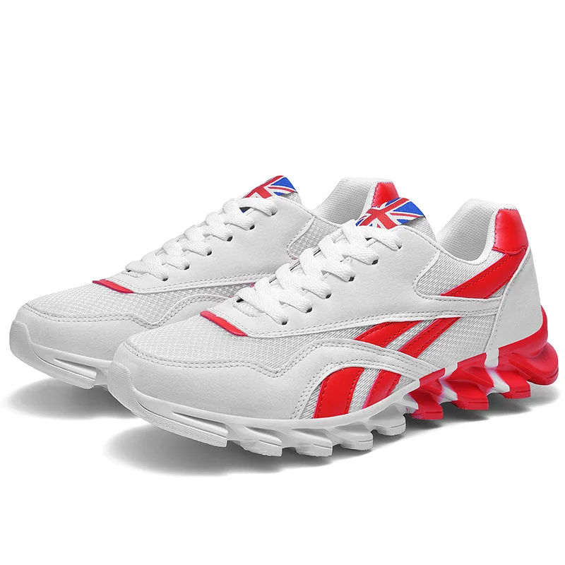 white red