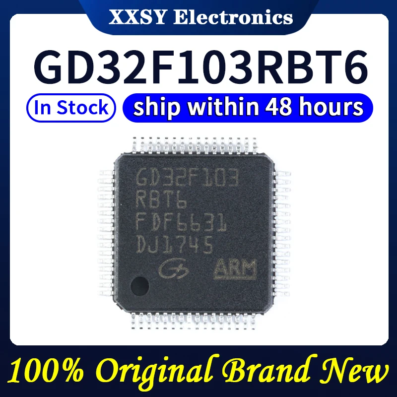 

GD32F103RBT6 LQFP64 High quality 100% Original New