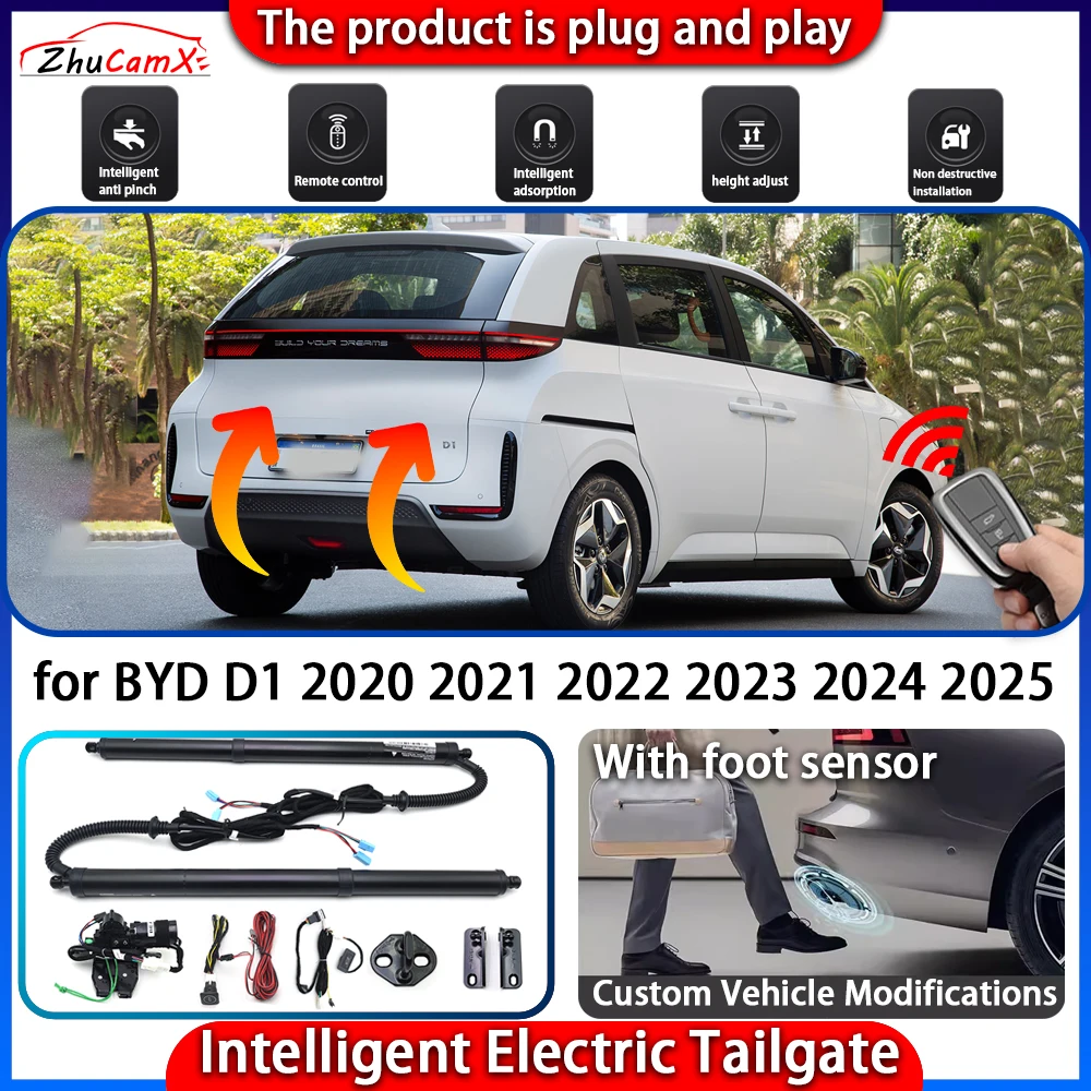 

Smart Powered Tailgate System for BYD D1 2020 2021 2022 2023 2024 2025 Automatic Intelligent Electric Trunk Lift Control Kit