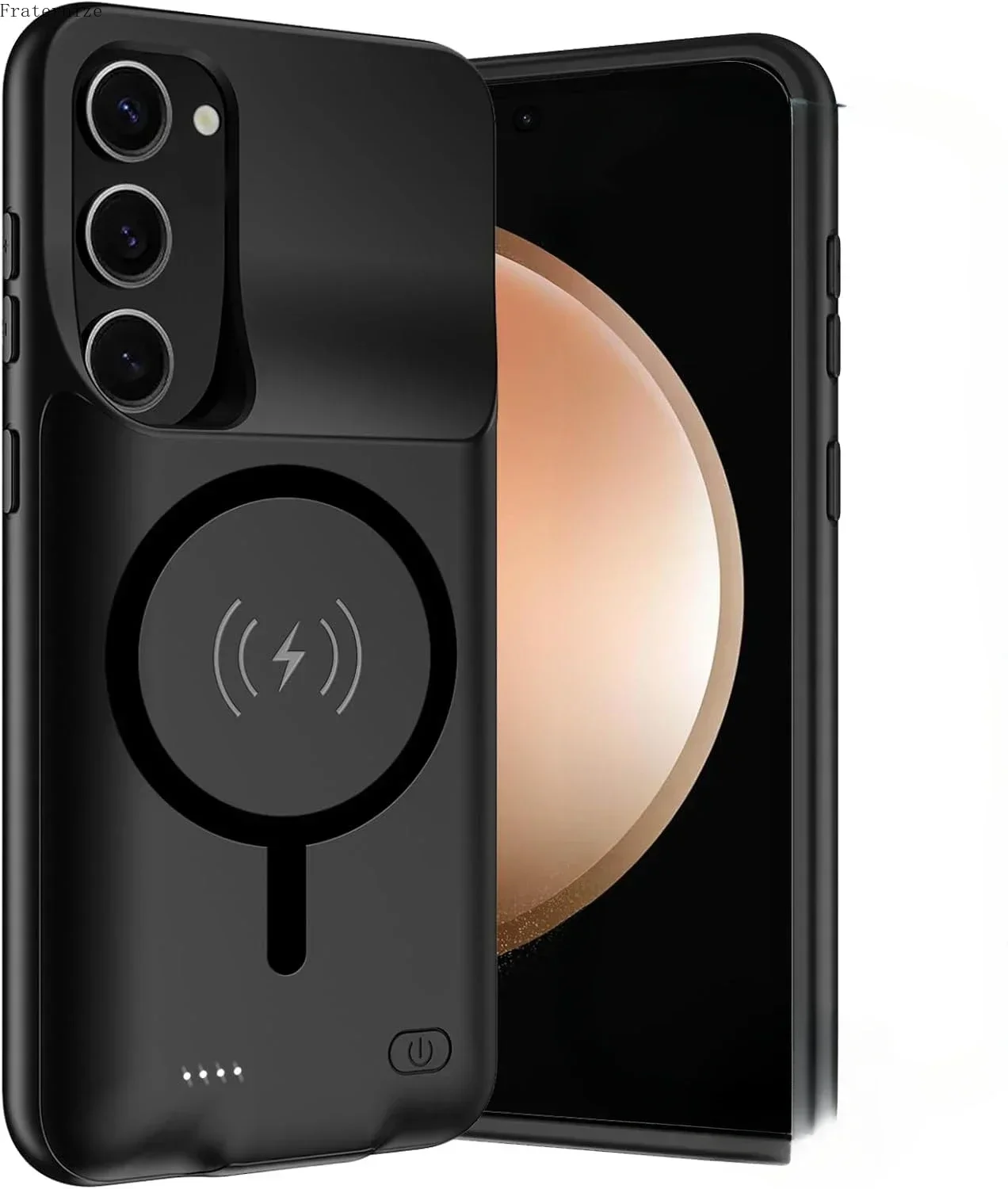 Étui de chargement sans fil pour Samsung Galaxy S23, housse de chargement Portable Rechargeable, batterie étendue, étui d'alimentation pour chargeur