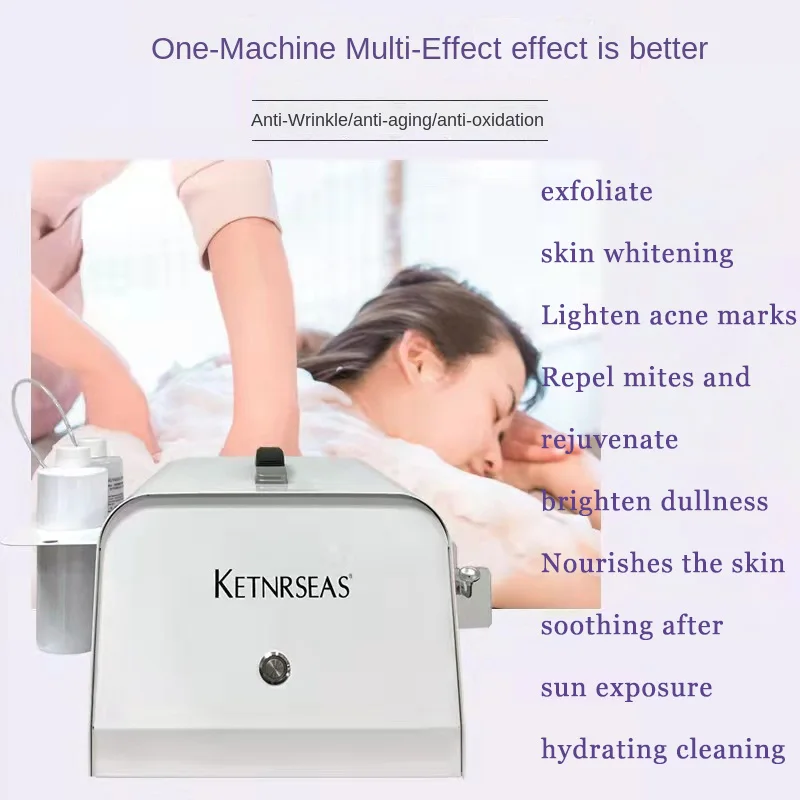 New Active Oxygen Bubble Beauty Instrument Deep Cleaning Skin Sterilization Mites Facial Whitening Active Oxygen Beauty Salon