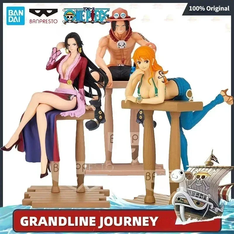 

Оригинальный BANDAI BANPRESTO One Piece THE GRANDLINE JOURNEY NAMI Boa Hancock Portgas D Ace 16 см без экшн-фигурки, детские игрушки, модель