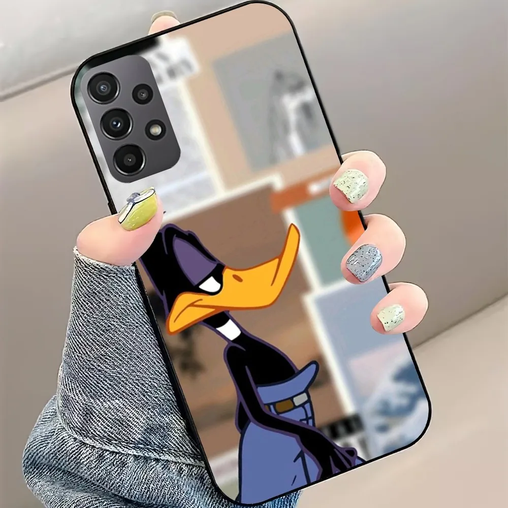 Cartoon Daffy Duck Phone Case For Samsung Galaxy A52 A53 A71 A30 S A72 A73 A80 A91 Shell