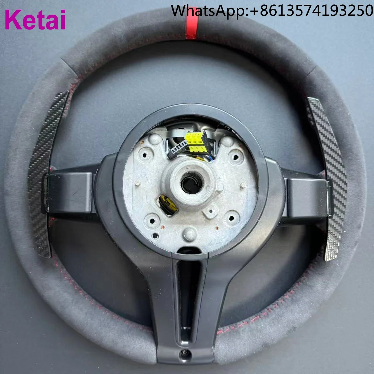 

Wholesale Red Mark Full Suede Steering Wheel for BMW 320 525 F10 F30 E90 F70 E71 F31 F32 X5 X6 F01 F07 F20 F11 F22 F25
