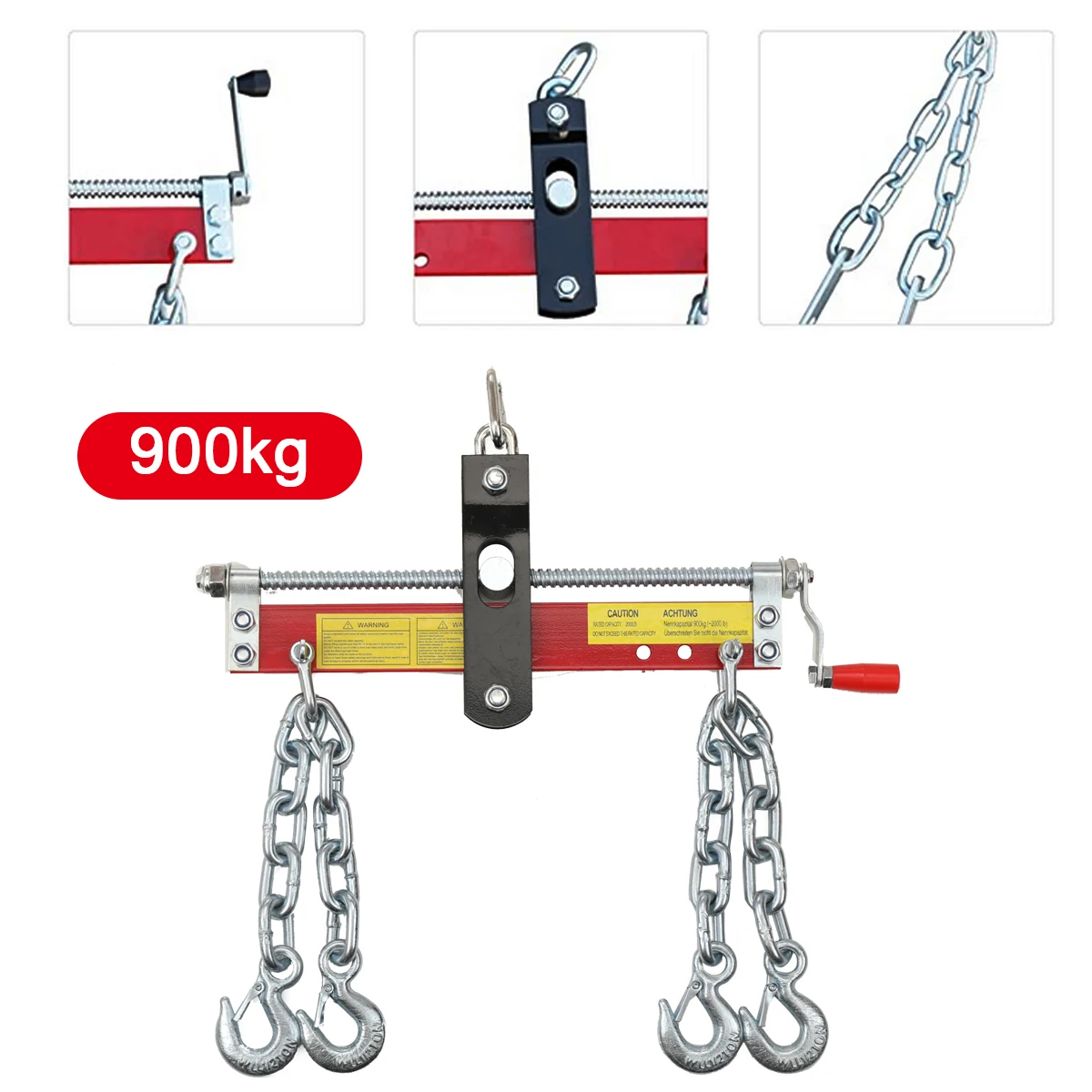 900KG Balance Frame For Automobile Load Leveler Heavy Duty Engine Hoist Hanger Balance Support Stand Motor Tool Tire Repair Tool