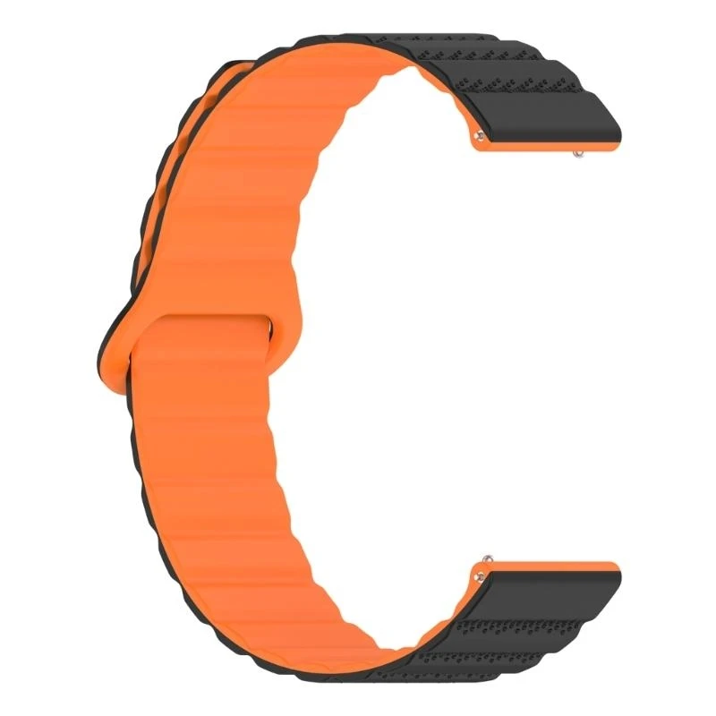 معصم حزام حزام الحزام الرياضي مع مشبك مغناطيسي قوي لساعة ذكية 18 مم/20 مم/22 مم اختر من ألوان متعددة