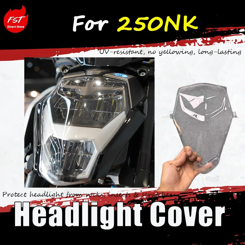 

Specialized accessory parts for 250NK: Headlight lens, headlight glass, headlight front lighting housing