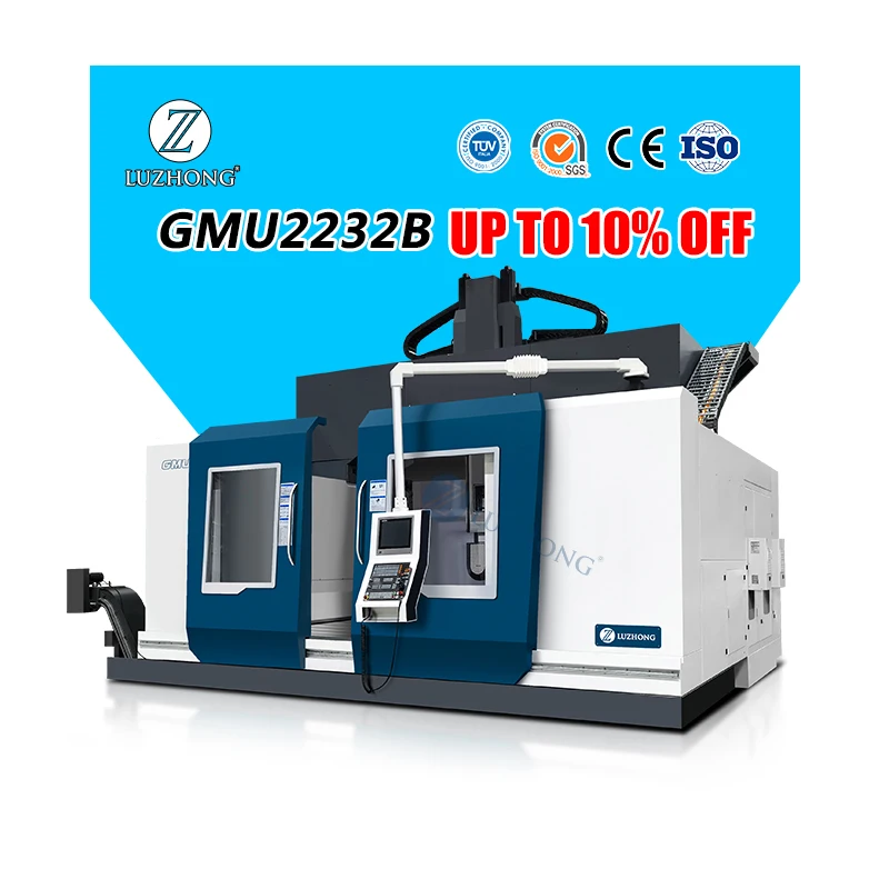 5 Axis Mill Vertical Hine Siem GMU2232B GMU2242B GMU2742B GMU3262B Siemens Cnc Milg 5Axes