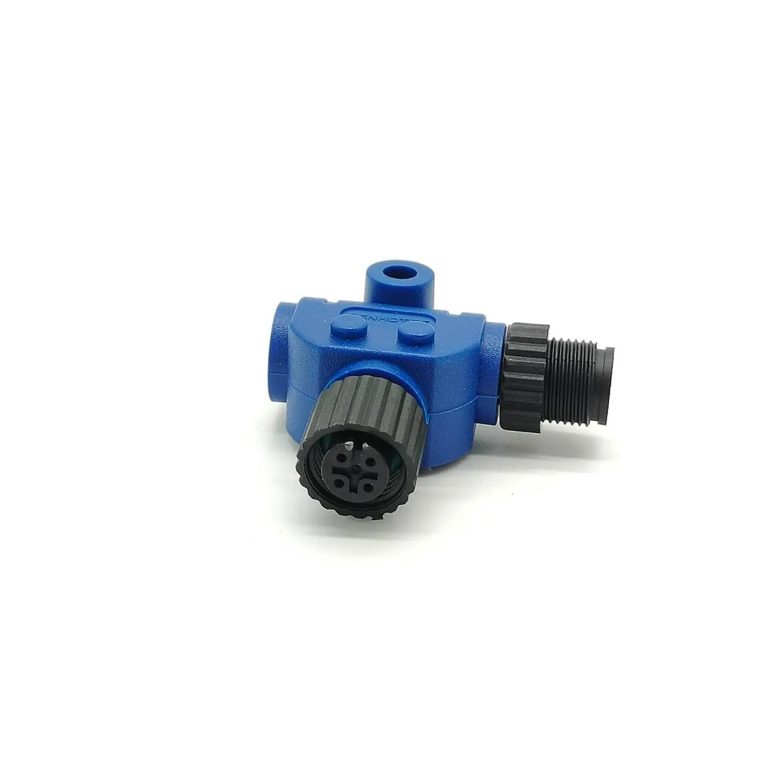 NMEA 2000 Terminators L Type Right Angle Connector M12 Male 5 Pin to Female 5 Pin Marine NMEA 2000 Network Adapter
