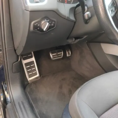 자동차 페달 브레이크 발판 커버, Audi A4 B8 S4 A5 S5 8T Q5 SQ5 A6 C7 A7 S7 S6 4G A8 S8 4H LHD 액세서리
